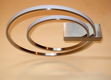 Plafoniera/applique a 2 anelli