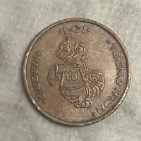 Gettone Moneta kiddie Rides tecnotron Dedem