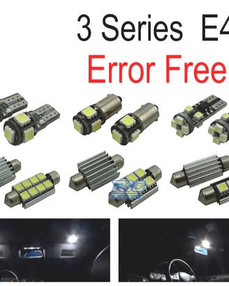 KIT 16 LAMPADE LED INTERNE BMW E46 SEDAN COUPE 328