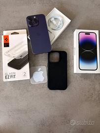 iPhone 14 Pro 256gb Purple (batteria nuova--> 99%)
