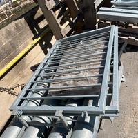 Cancello in ferro zincato