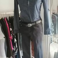Elegante camicetta piu' pantalone