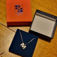 Collana con iniziale M