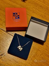 Collana con iniziale M