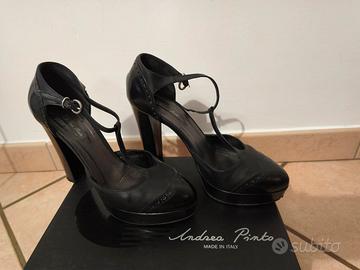 Andrea Pinto - Scarpe nere in pelle