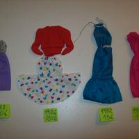 Outfit Barbie anni 70 e 80