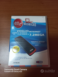 USB Key internet Telecom Alice Onda