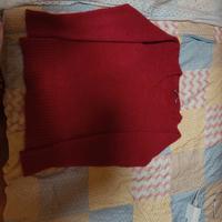 maglione con scollo a v