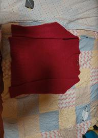 maglione con scollo a v