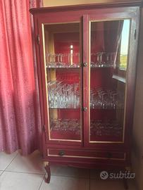 Vetrinetta antica in legno