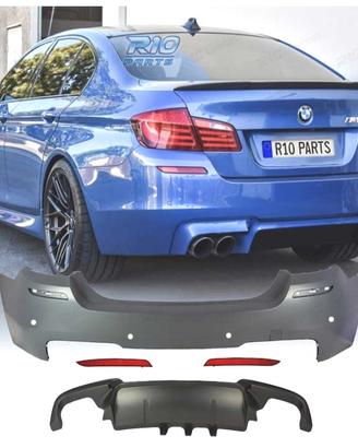 PARAURTI POSTERIORE BMW F10 10-13 LOOK M PDC