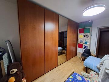 Armadio 5 ante scorrevoli tamburato