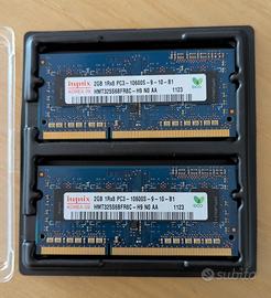 RAM DDR3 SO-DIMM da 2 GB