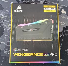 RAM DDR4 Corsair Vengeance 16GB (2x8GB) CL18 3600