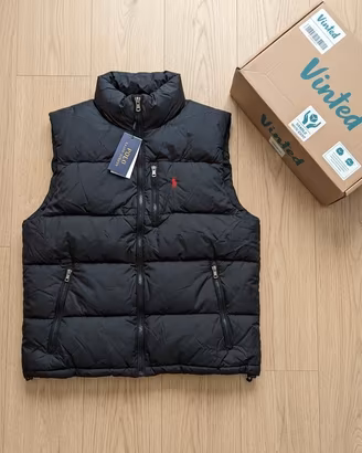 Smanicato Polo Ralph Lauren- nero taglia L-nuovo