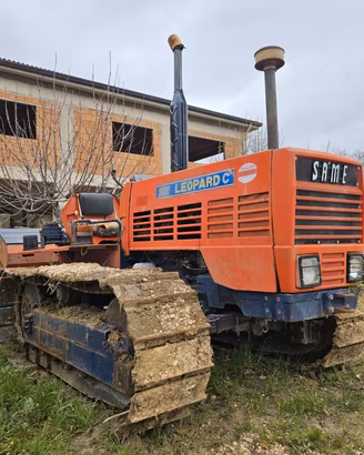 Trattore cingolato Same Leopard 85 pronto al lavor