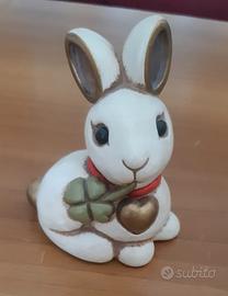 THUN coniglio con quadrifoglio originale perfetto 