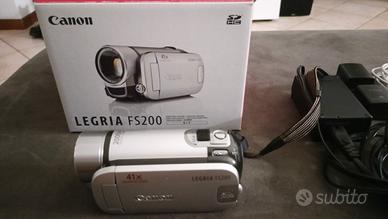 Canon Legria fs200 videocamera accessori originali