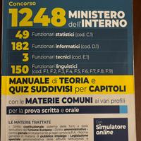 Manuale NLD concorso funzionari ministero interno