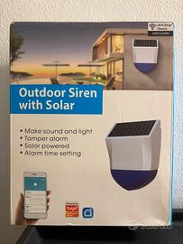 Sirena esterna allarme Smart Wifi