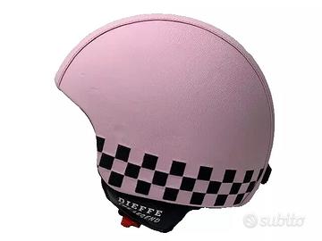 casco rivestito ecopelle lilla vespa ciao px pk sc