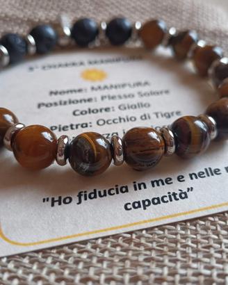 Bracciale Chakra Uomo, Energia e Stabiltà