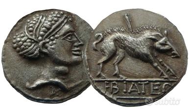 MONETA GRECA CELTI CELTICO DANUBIEN BIATEC DANUBIO