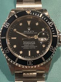 Rolex Submariner 16610  Tiffany&Co
