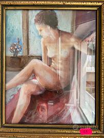 Quadro nudo di donna