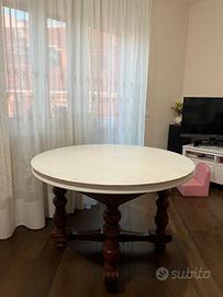 Tavolo rotondo allungabile
