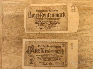 Banconote Terzo Reich 1937