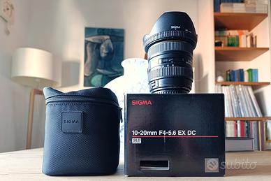 Obiettivo Sigma 10-20 per Canon