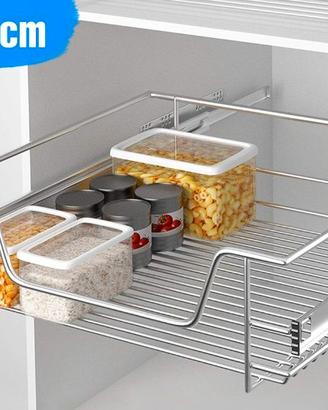 Cassetto Telescopico Cucina 60cm Cestello Mensola