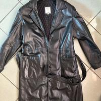 Cappotto in pelle