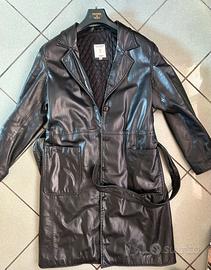 Cappotto in pelle