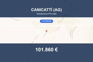 Immobile in asta di 1123 m² a Canicattì