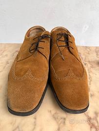 Scarpe scamosciate uomo Moreschi
