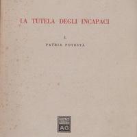De Rosa La tutela degli incapaci vol. 1° Giuffrè