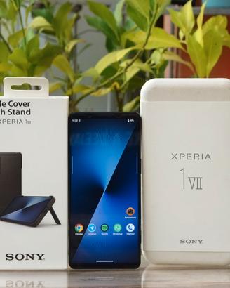 Sony Xperia 1 VII XQ-FS54 nuovo con cover original