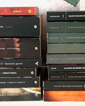 16 libri di Valerio Massimo Manfredi