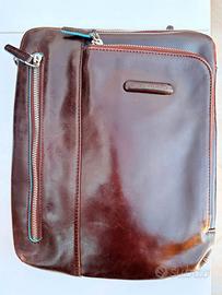 Borsa Piquadro in pelle marrone da uomo