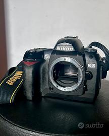 Nikon D70 Fotocamera Reflex Digitale Difettosa