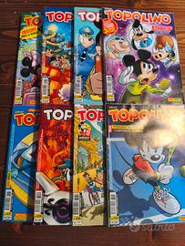 Topolino fumetti 8 pezzi 