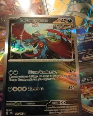 Carta Pokemon Lunaruggente 109/162 Mint
