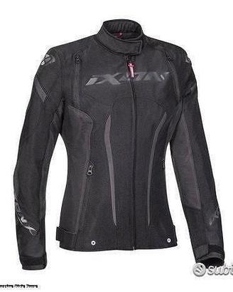IXON Giubbino Moto Striker Donna Nero Motor's Pass