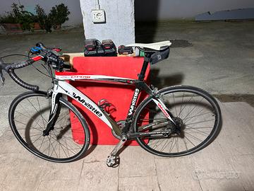 Bici da Corsa Whistle Crow cambio shimao 105