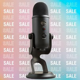 Blue Yeti Microfono USB per Registrazione