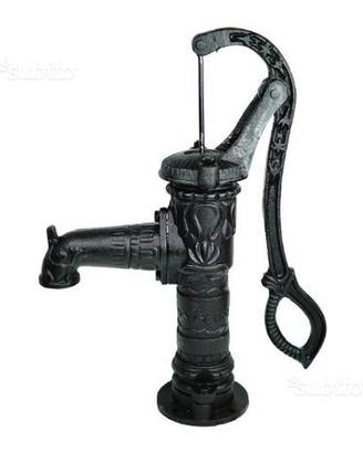 Pompa a mano per pozzo fontana da esterno giardino