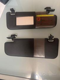 Alette parasole nere fiat 500