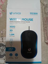 Unico mouse blue